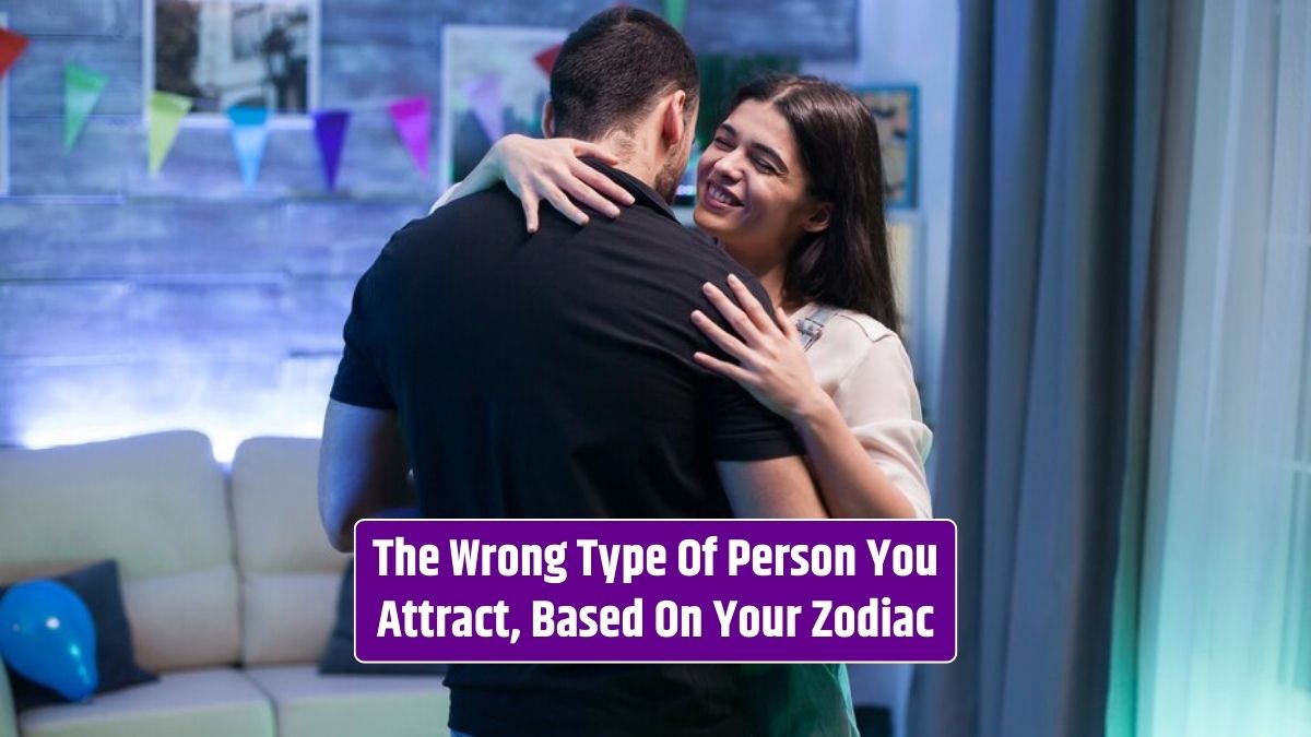 Based on your zodiac, you attract the wrong type of person while dancing joyfully with your partner.